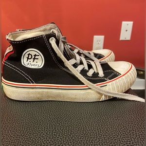 Black P.F. Flyers